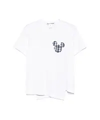 COMME des GARÇONS Shirt 歪斜剪裁米奇白色短袖TEE_男/中性/ M