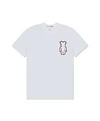 COMME des GARÇONS Shirt 暴力熊白色短袖TEE_男/中性/ L