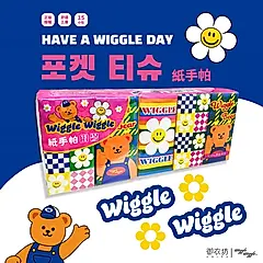 御衣坊Wiggle Wiggle紙手帕/ 10片/包/ 15包