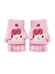 【ONEDER旺達棉品】兒童保暖手套/ 美樂蒂-02/ 適合5~7歲