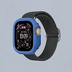 【RHINOSHIELD 犀牛盾】Apple Watch Ultra/Ultra 2/Ultra 3 CrashGuard NX模組化防摔邊框手錶保護殼/ 49mm/ 鈷藍