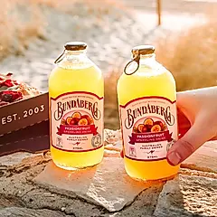 BUNDABERG賓德寶氣泡飲料/ 熱情百香果/ 375ml