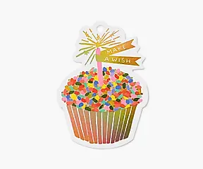 美國RIFLE PAPER 禮物吊卡/ Cupcake