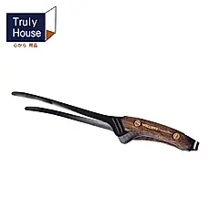 【Truly House】戶外 304不鏽鋼夾 燒烤夾 烤肉夾 木質握柄 (兩色)/ 黑色