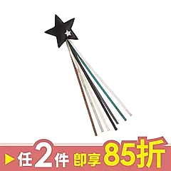 Mimi & Lula AW23變裝派對神秘黑星星緞帶魔法棒