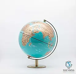 IGLOBE X MYS 地球儀/ 金陸地TIFFANY藍/ 10吋