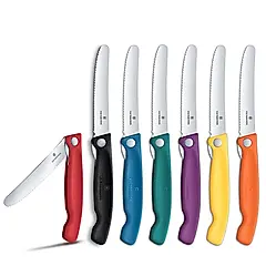 VICTORINOX 瑞士維氏 摺疊款番茄刀-紫