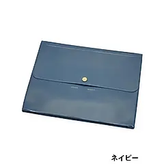 日本LACONIC Francis 資料收納袋/ B6/ 海軍藍