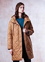 ST.MALO繆思鑽型石墨烯精品大衣-2354WJ-栗子棕-L號