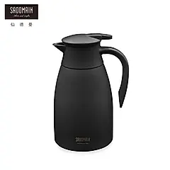 【SADOMAIN 仙德曼】316不鏽鋼真空天鵝保溫壺 2.0L-黑色