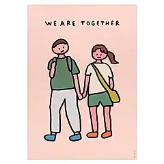 韓國ZERO PER ZERO A3 海報/ Couple 2/ Together