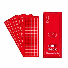 日本 HIGHTIDE 迷你撲克牌組/ 紅