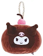丸真 x Sanrio 鑰匙圈/ Kuromi Roll Cake