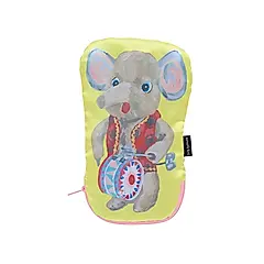 日本 Nathalie Lete 緞面光澤收納包/ L/ Elephant