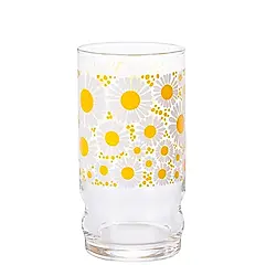 日本 ADERIA 昭和9號玻璃杯/ 白雛菊