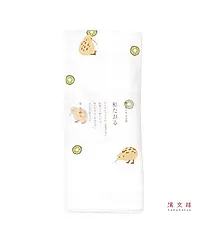 濱文様 和風純棉速乾長巾/ 奇異鳥