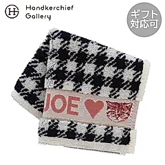 日本 PAUL & JOE 純棉手帕巾/ Check & Nounette/ Navy