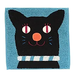 日本 Atsuko Matano 純棉手帕巾/ Striped Collar/ Blue