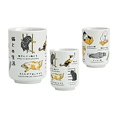 逸品社 壽司茶杯/ 猫との生活