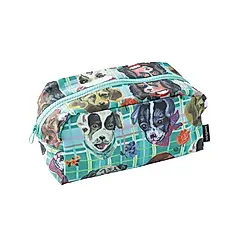 日本 Nathalie Lete 格紋收納包/ Dogs Green