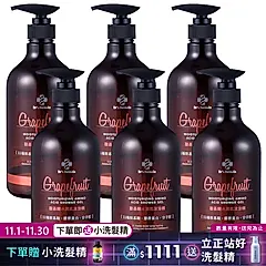 《台塑生醫》Dr's Formula胺基酸水潤肌沐浴精(柚果香氛) 800g*6入