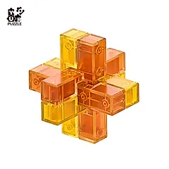 YouRblock微型積木YOURPUZZLE孔明鎖/ 六根鎖/ 淡月