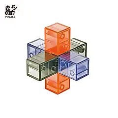 YouRblock微型積木YOURPUZZLE孔明鎖/ 好漢鎖/ 梧桐