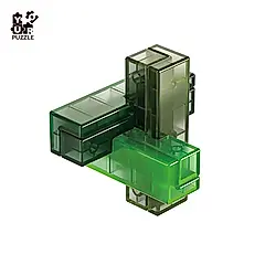 YouRblock微型積木YOURPUZZLE孔明鎖/ 潛伏鎖/ 翡翠