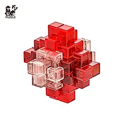 YouRblock微型積木YOURPUZZLE孔明鎖/ 二十四鎖/ 硃砂