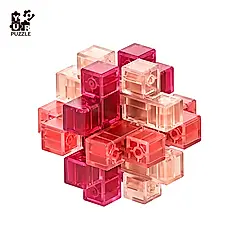 YouRblock微型積木YOURPUZZLE孔明鎖/ 井字鎖/ 胭脂