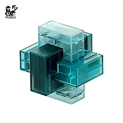 YouRblock微型積木YOURPUZZLE孔明鎖/ 心心相印/ 孔雀