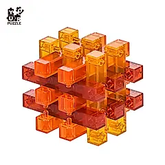 YouRblock微型積木YOURPUZZLE孔明鎖/ 十八羅漢/ 琥珀