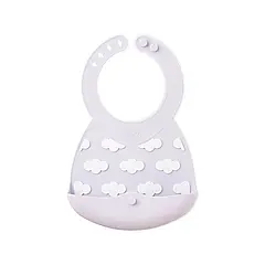 VIIDA Joy便攜式矽膠圍兜/ 糖果紫