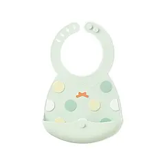 VIIDA Joy便攜式矽膠圍兜/ 汽水綠