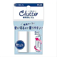 PLUS Clutto橡皮擦替芯/ 2入
