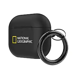 National Geographic Hard Case耳機保護殼/ AirPods4/ 黑色