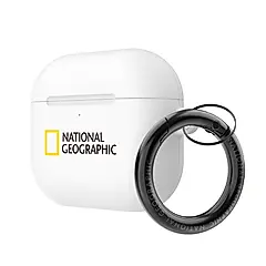 National Geographic Hard Case耳機保護殼/ AirPods4/ 白色