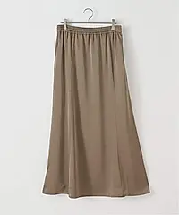 JS/Vintage Satin Skirt (2)/裙子/米色(027)/FREE