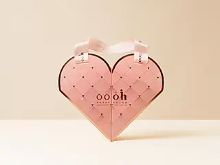 喔喔oooh 4.0護手噴乾洗手愛心禮盒組/ 春光爛漫/ 粉