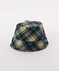 JS/REVIS Check Baguette Hat/帽子/藍色(044)/FREE