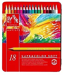 CARAN D'ACHE SUPRACOLOR專家級水溶性色鉛/18色