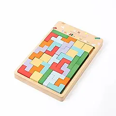 Wooderful life木育遊戲系列/ 俄羅斯方塊/ 大