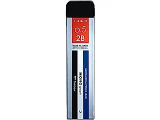 Tombow Mono Graph One 0.5自動筆芯/ 2B/ 標準
