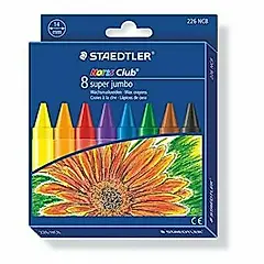 STAEDTLER MS超寬14mm兒童無毒油蠟筆/ 8色