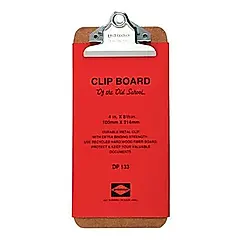 日本 HIGHTIDE Penco 木纖維紙板夾 O/ S/ Check/ 銀