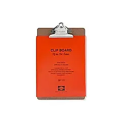 日本 HIGHTIDE Penco 木纖維紙板夾 O/ S/ A5/ 銀