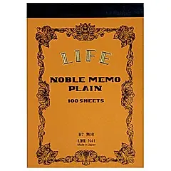 日本LiFE N Noble筆記本/ B7/ 空白