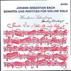J.S. Bach: Sonaten und Partiten fur Violine Solo (3LP)