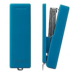 日本 MIDORI XS 訂書機/ 藍