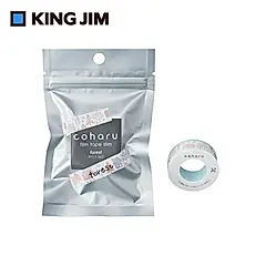 KING JIM TEPRA LITE熱感式標籤薄膜自黏膠帶/ 11mm/ 森林/ TPT11-002
